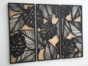 LEAVES WALL ART - Botanical Plant Wall Decor -Mid Century Modern art